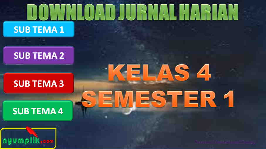 Jurnal K13 Kelas 4 Semester 1