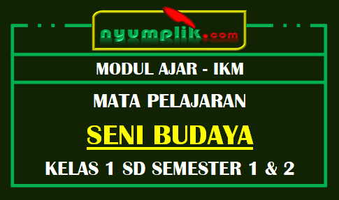 Modul Ajar SD Kelas 1 Seni